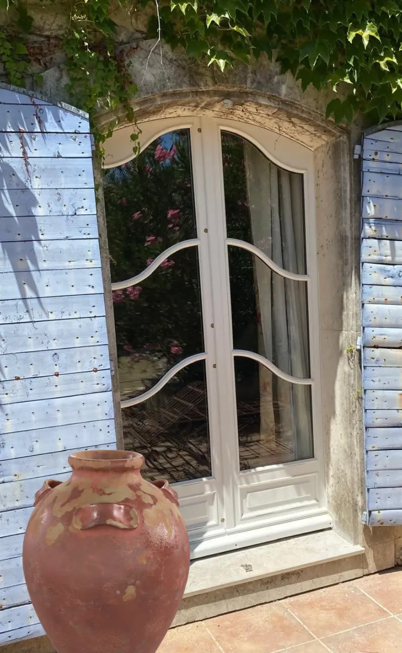 Porte-fenêtres en bois