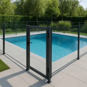 clôture piscine Alu