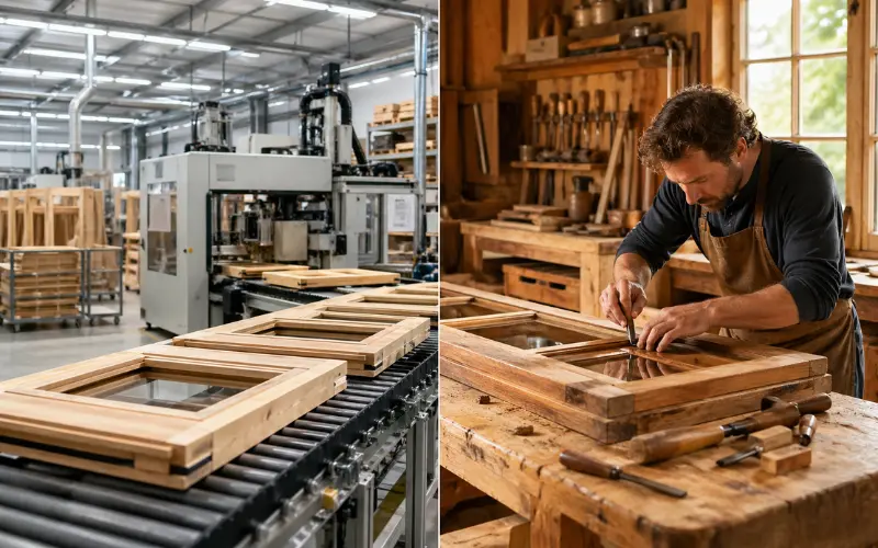 Menuiserie industrielle ou artisanale : ce qui fait la différence