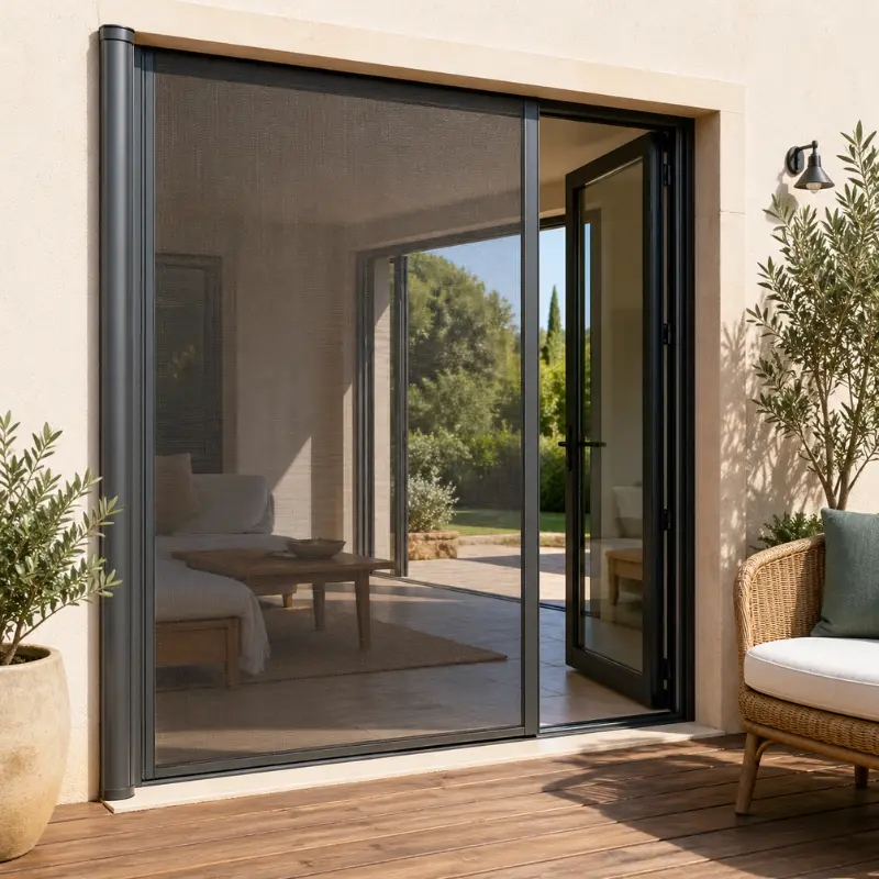 Moustiquaire enroulable latérale MHC