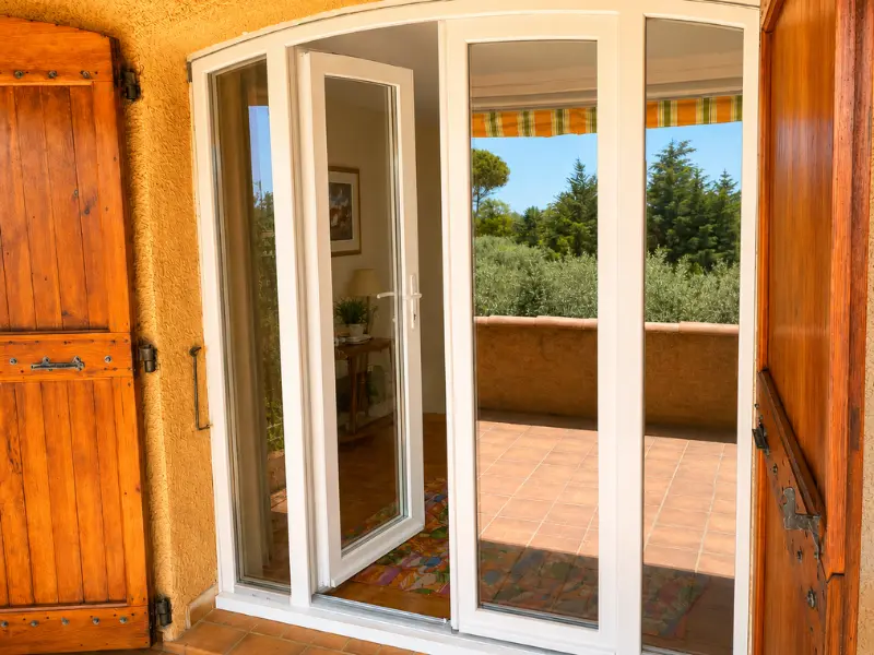 Fenêtre cintrée PVC blanc MHC